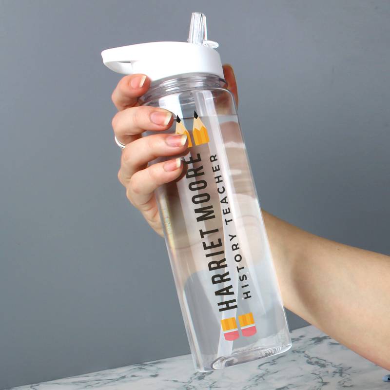 Personalised Teacher Water Bottle